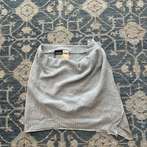 Jacquemus La Jupe Bagnu Skirt - Blue - Picture 4 of 5